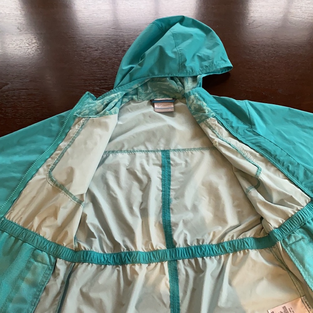 Girls Columbia rain coat - Picture 5 of 12